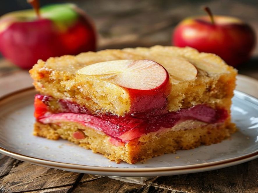 Классическая яблочная шарлотка
