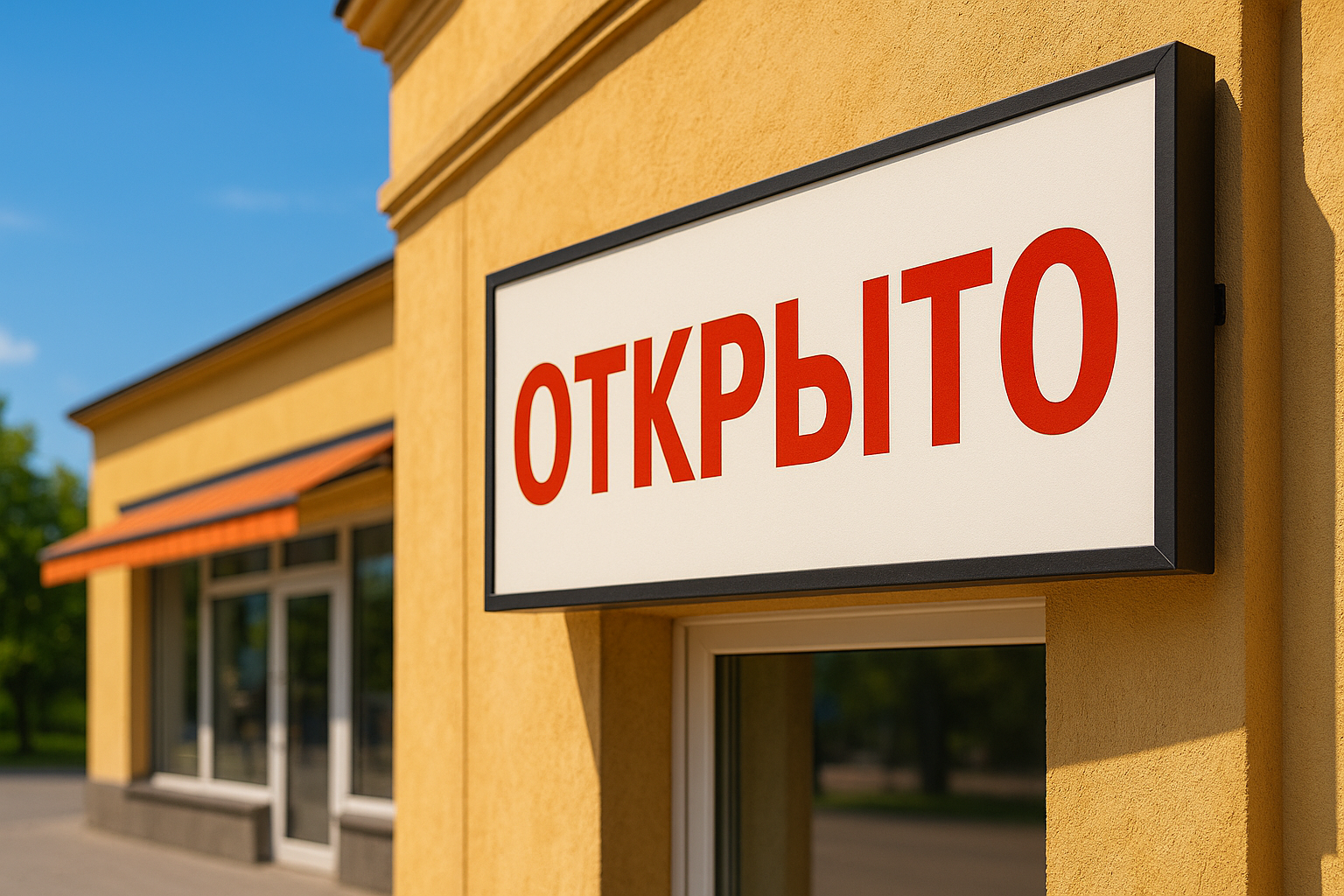 Обязательный перевод вывесок на русский