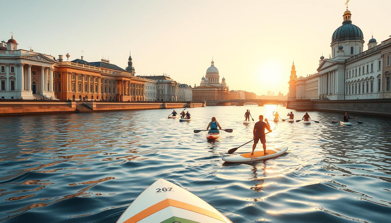 Безопасность на воде на сапе