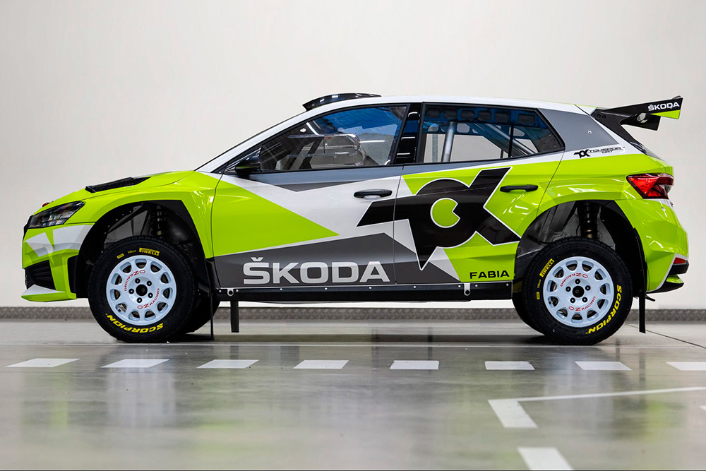 Škoda Fabia RS Rally2 в гравийной спецификации