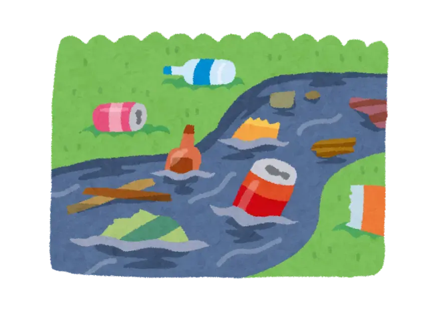 Загрязнённые реки