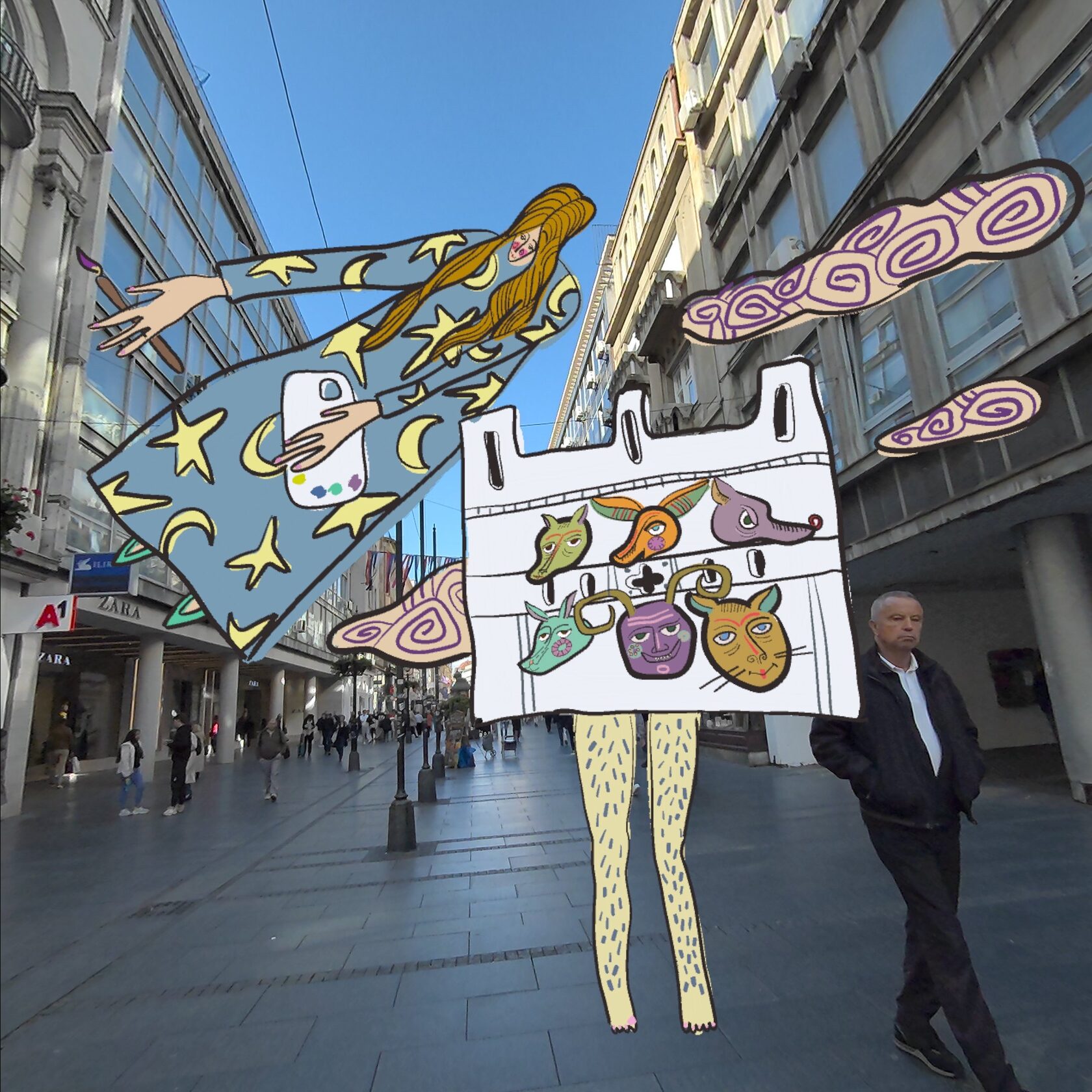 The Living Margin — passthrough, Knez Mihailova