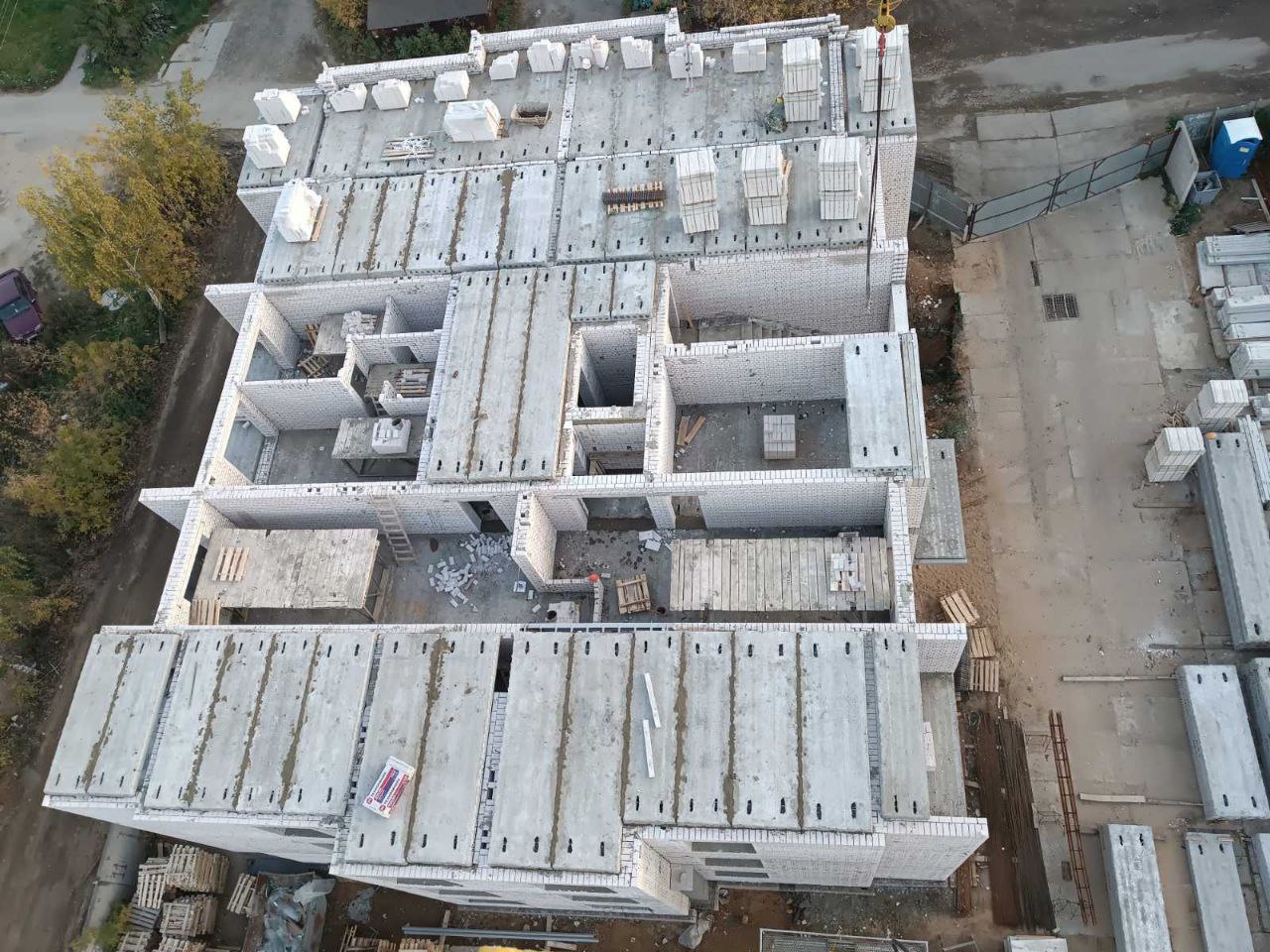 Ход строительства