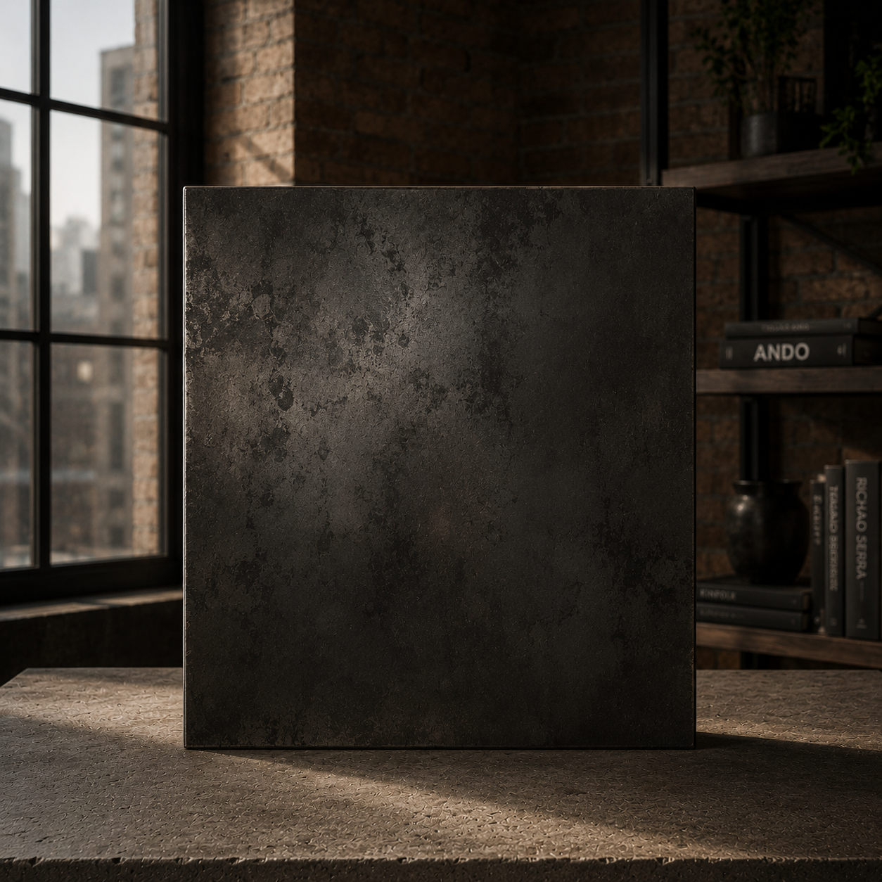 Leather material detail