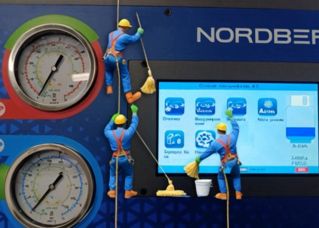 видео «бегают» маленькие человечки и они работают в кадре