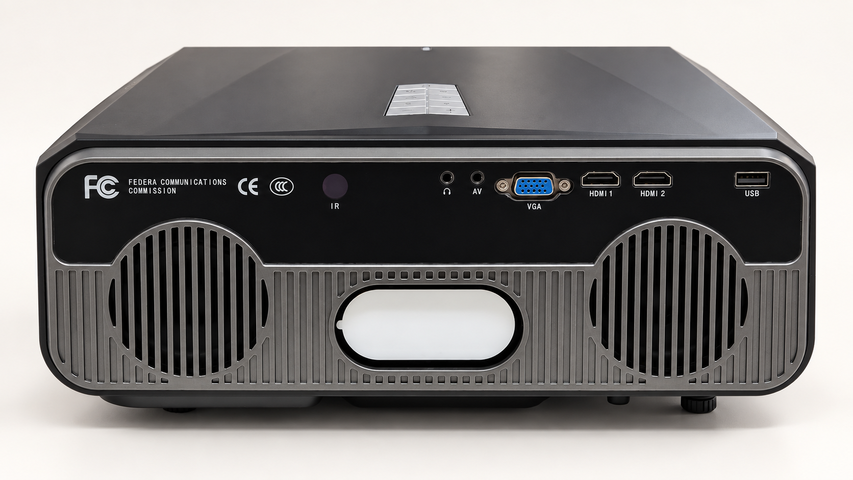 Задняя панель LED-700MG с HDMI, USB, Audio Out, AV и VGA