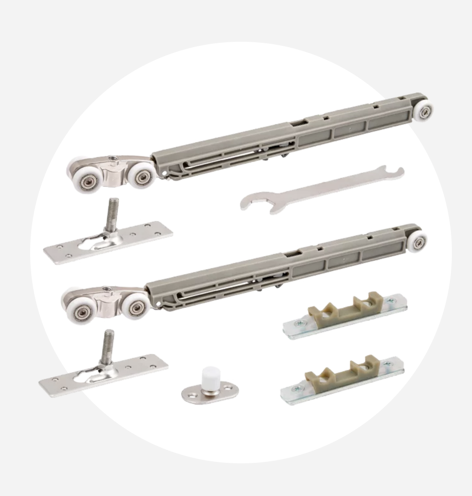 Раздвижная система межкомнатных перегородок