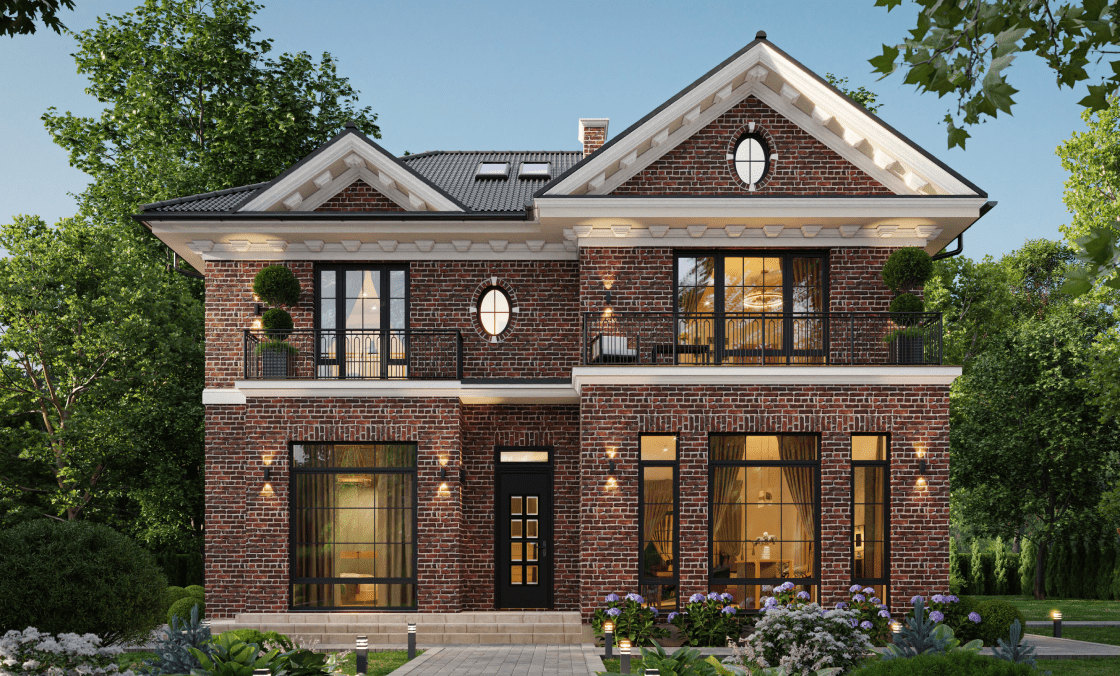 Неизменные традиции классической британской архитектуры в сочетании с функциональными решениями — проект George сочетает в себе королевский английский стиль с современным комфортом и функциональностью.