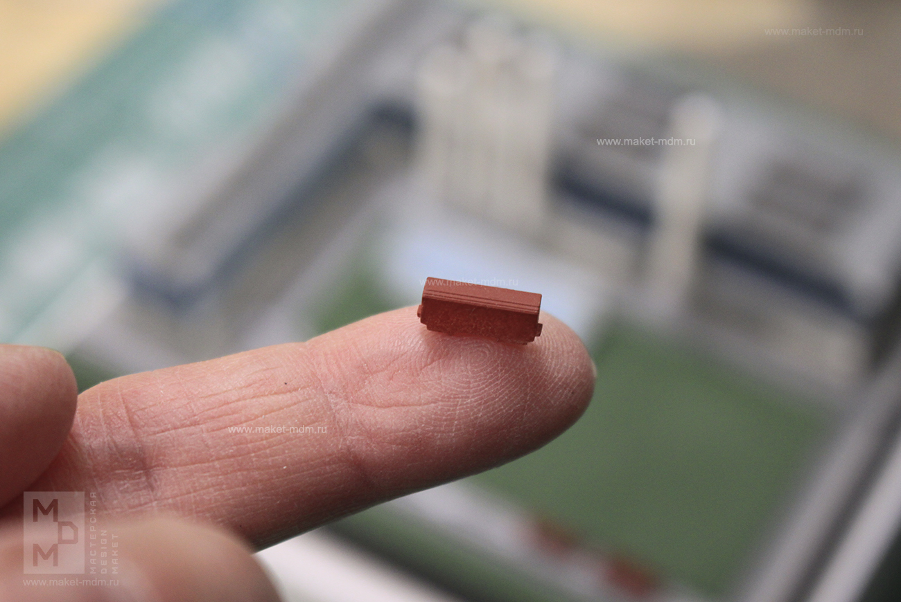 макет завода в подарок 