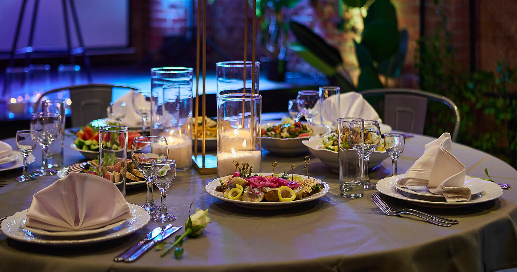 фурсет банкетный стол на новый год