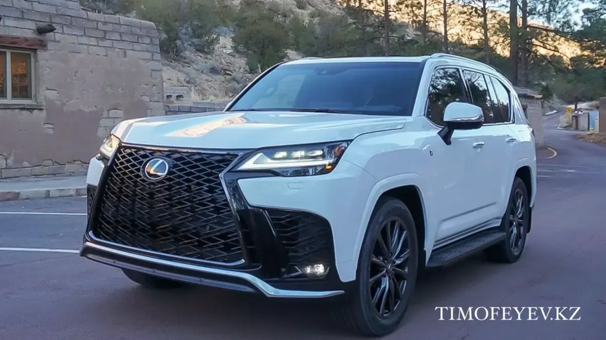 Lexus LX600 с водителем на Чарын и Кольсай