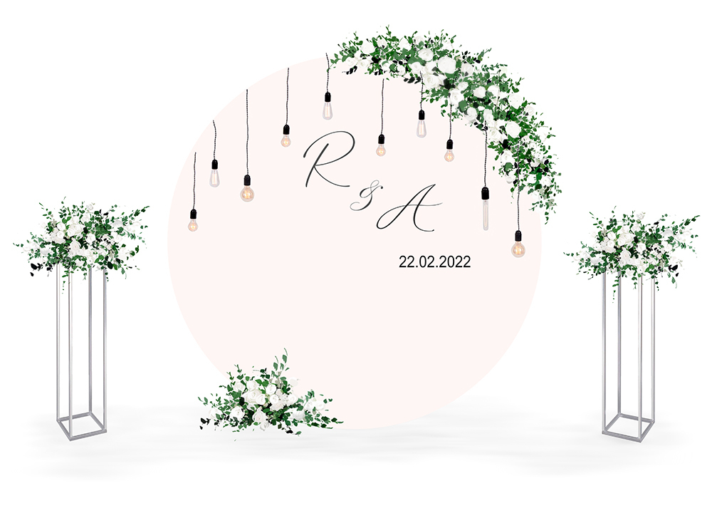 Свадебная фотозона Киев