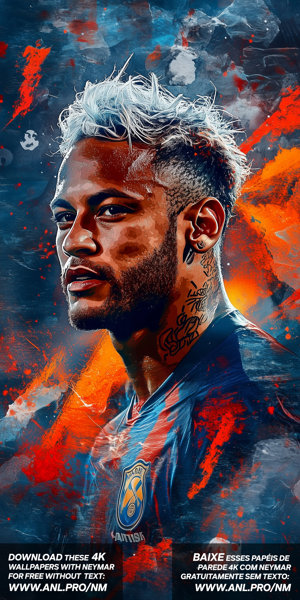 Neymar Jr. papéis de parede para smartphone e telefone 4k 2k 1080p