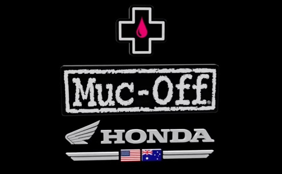 Компания Muc-Off становится титульным спонсором Penrite Honda