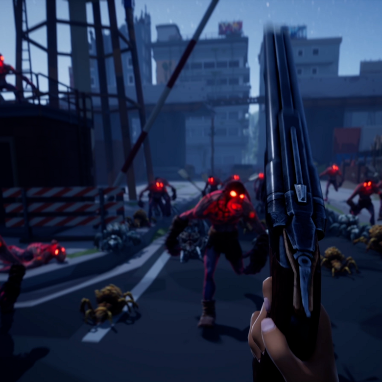Zombies VR game mode
