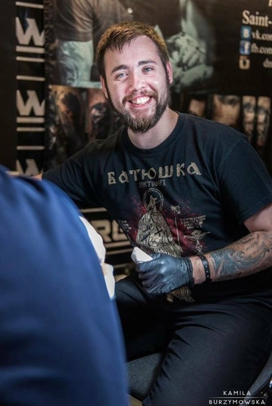 Andrey Kolbasin at Inkmania in Belgium during the international tattoo convention in Hasselt 614