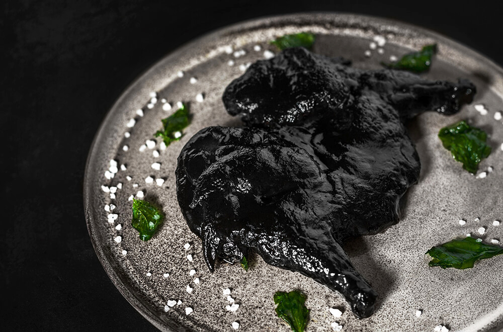 черное меню