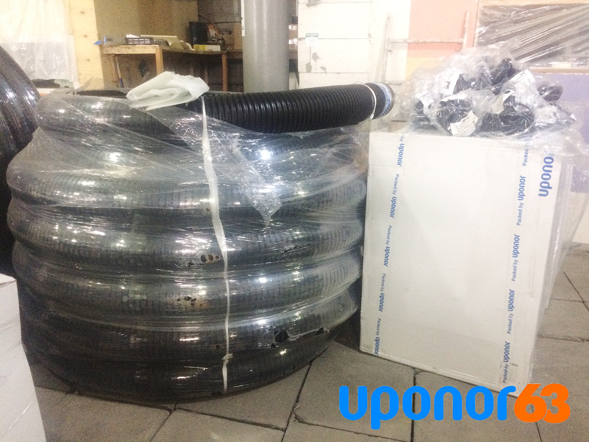 Uponor Ecoflex в Самаре - системы теплоизолированных труб