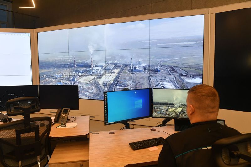 Automated monitoring systems in Nornickel.