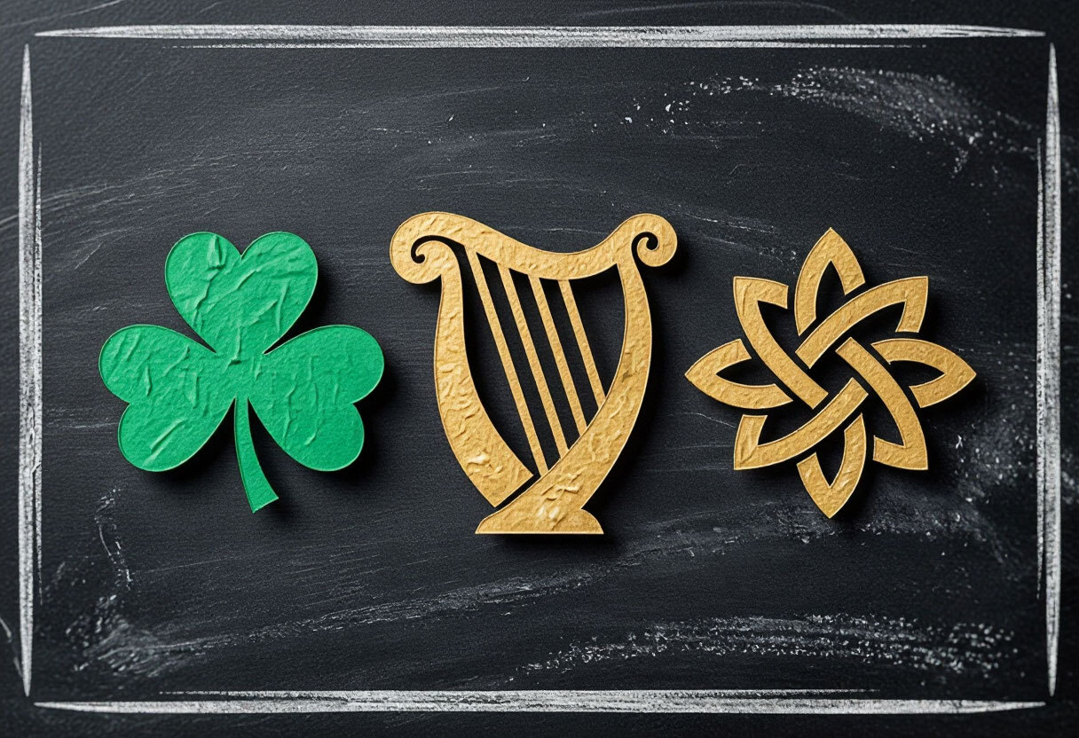 Трилистник, арфа и кельтский узел — обложка статьи Dublin Pub