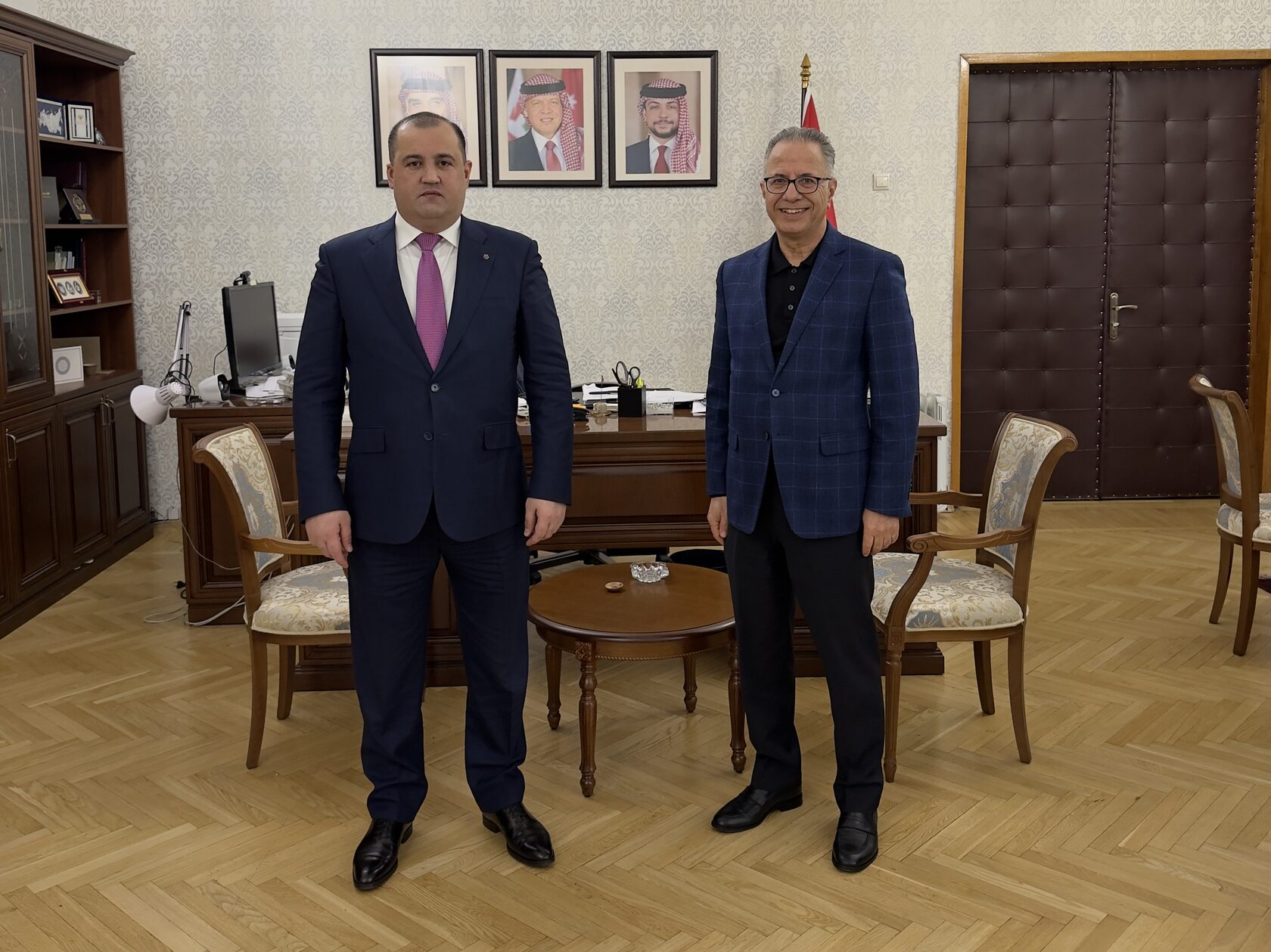 Артур Хачатрян,Халид Шавабка,Президент МАЭПД,Посол Иордании в Москве