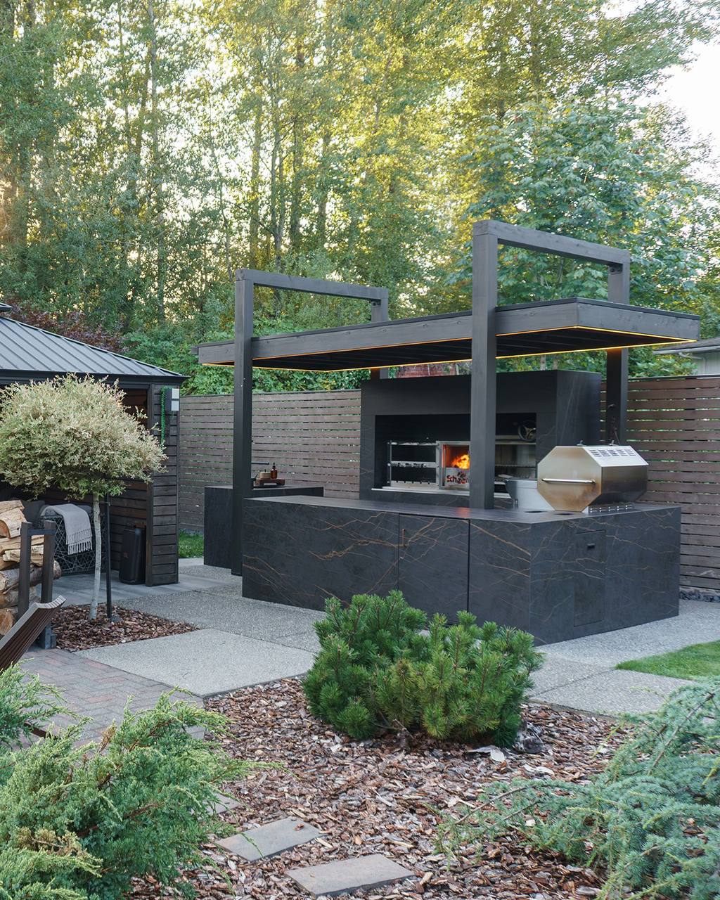 дектон для уличной террасы