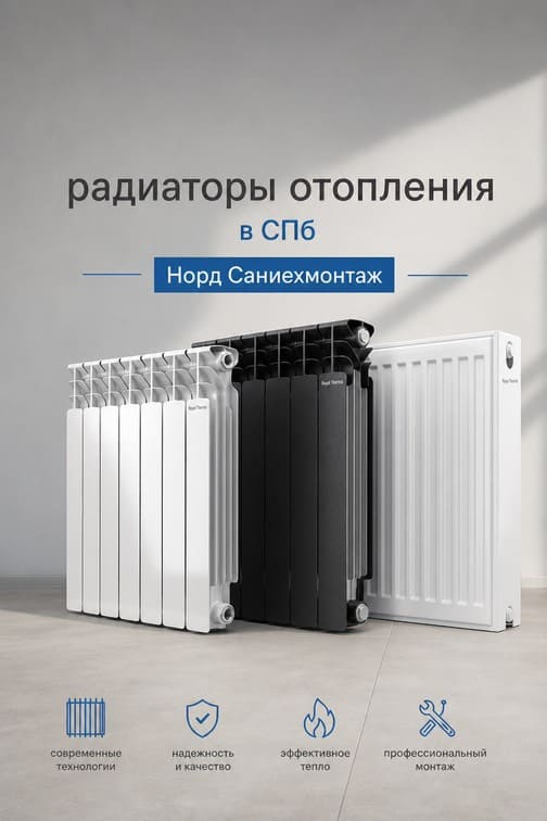 Купить Радиаторы отопления купить в СПб