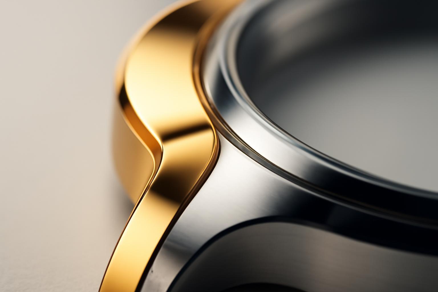 Gold and silver in luxury branding