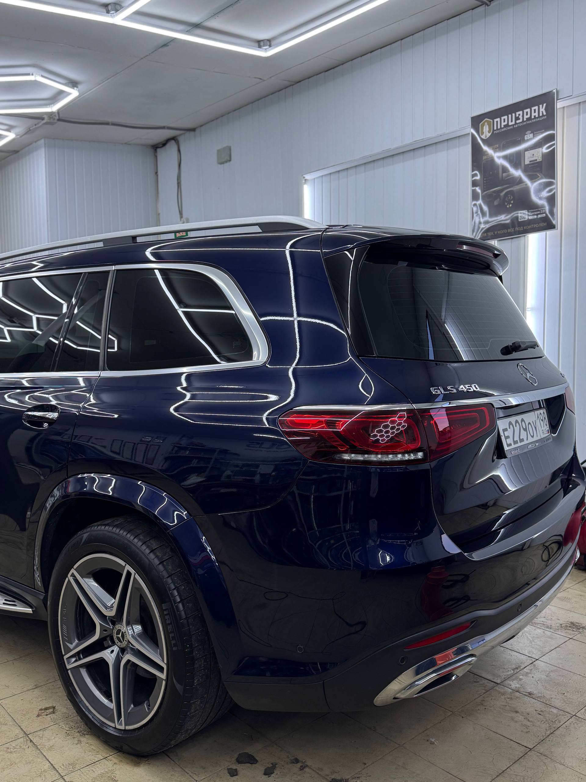 Mercedes GLS 450 — полировка кузова, фото 4 в DESstudio