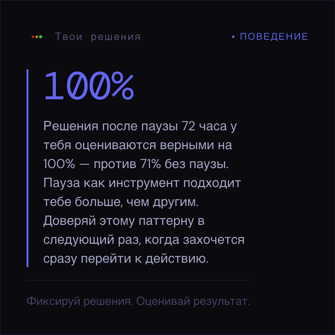 Share card with insights