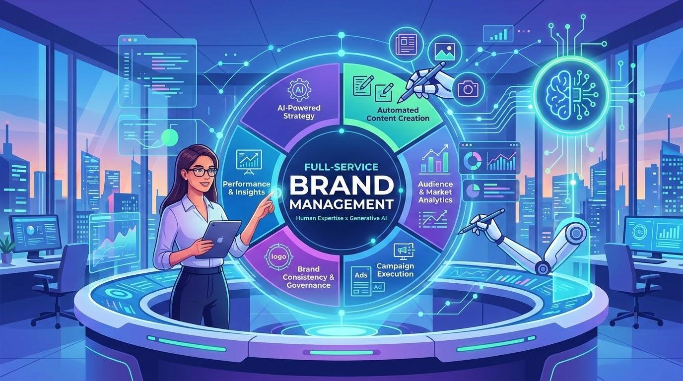 What Full-Service Brand Management Services Look Like in a Generative AI World