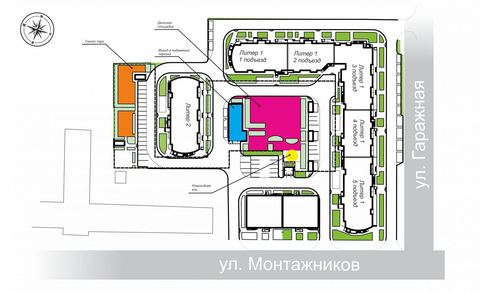 ЖК Маршал Краснодар литер 1