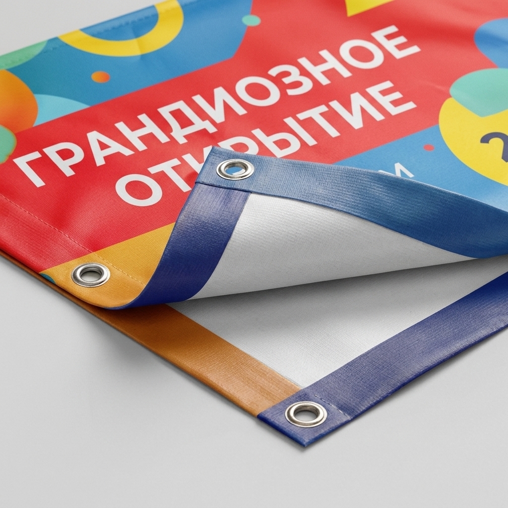 Печать баннера
