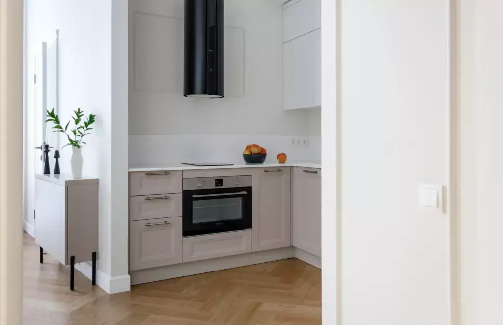 Кухня для квартиры - студии заказать в Москве 7