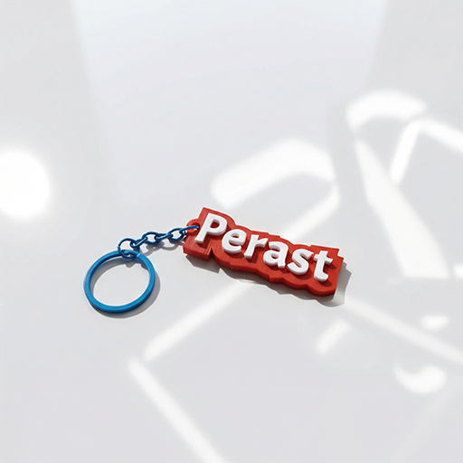 Brendirani suvenirski privjesak sa natpisom Perast (Crna Gora)