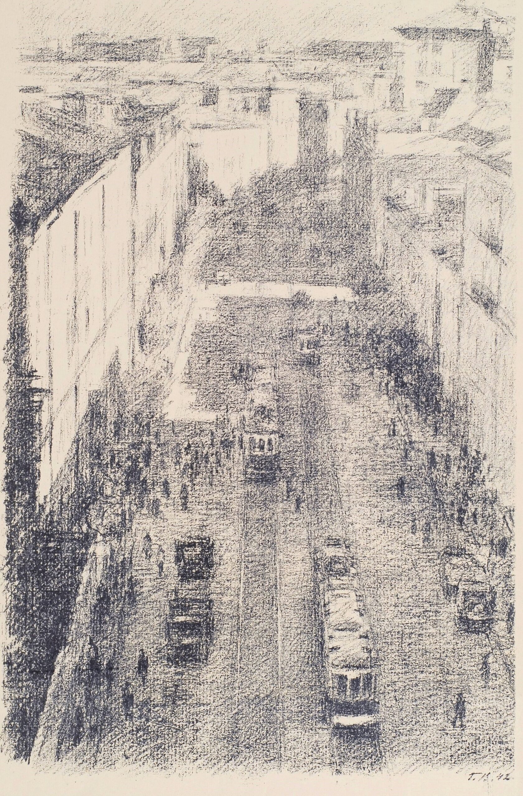 Москва. Улица Петровка. 1942