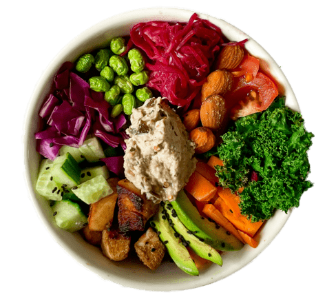 тарелка с едой