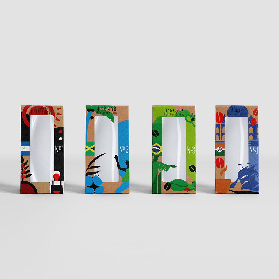 Coffee Packaging — главный вид