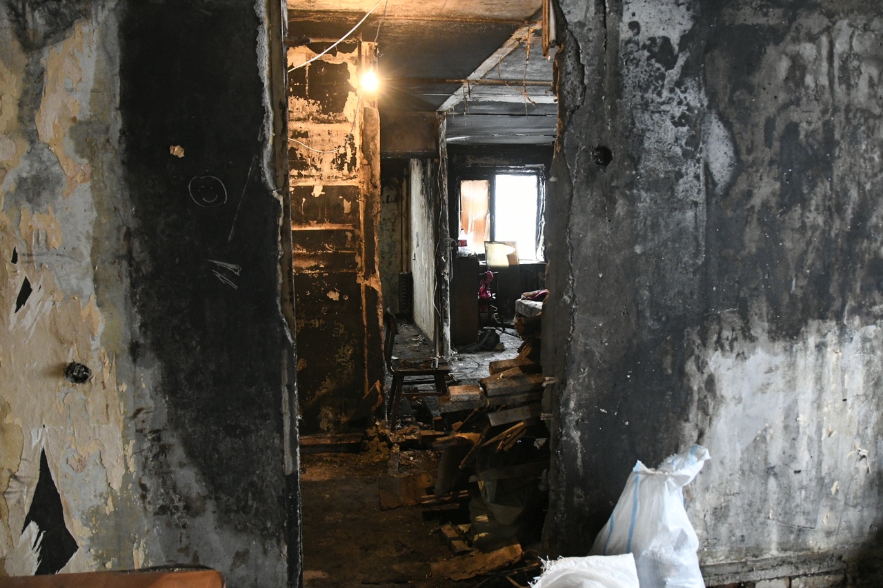 Мебель после пожара