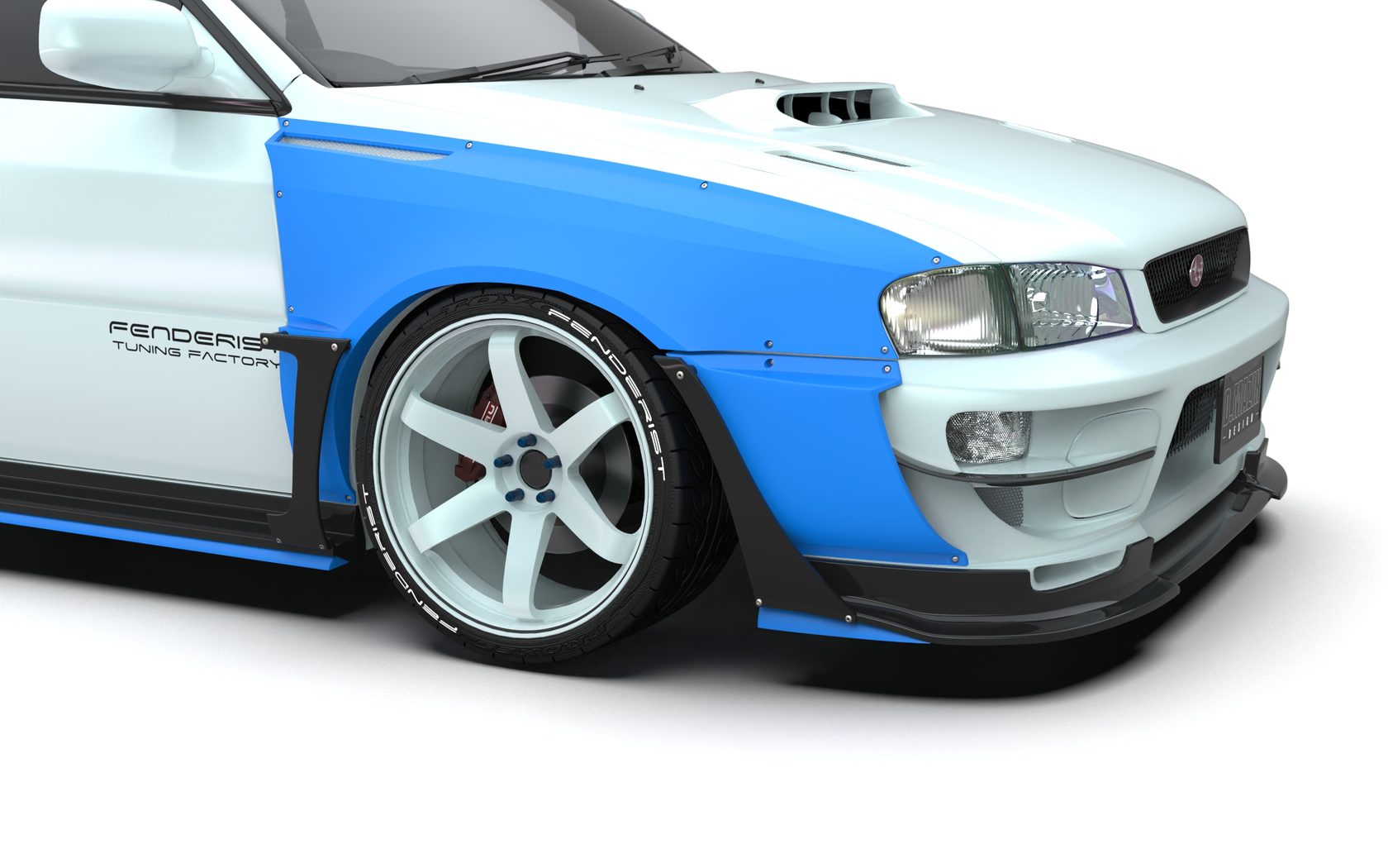 FRONT BUMPER CANNARD SUBARU IMPREZA WAGON 97-00