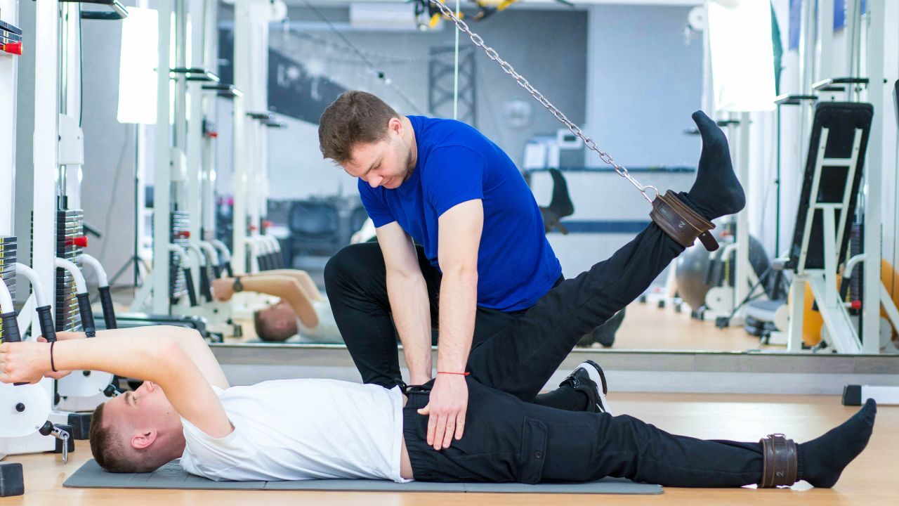 занятие с реабилитологом