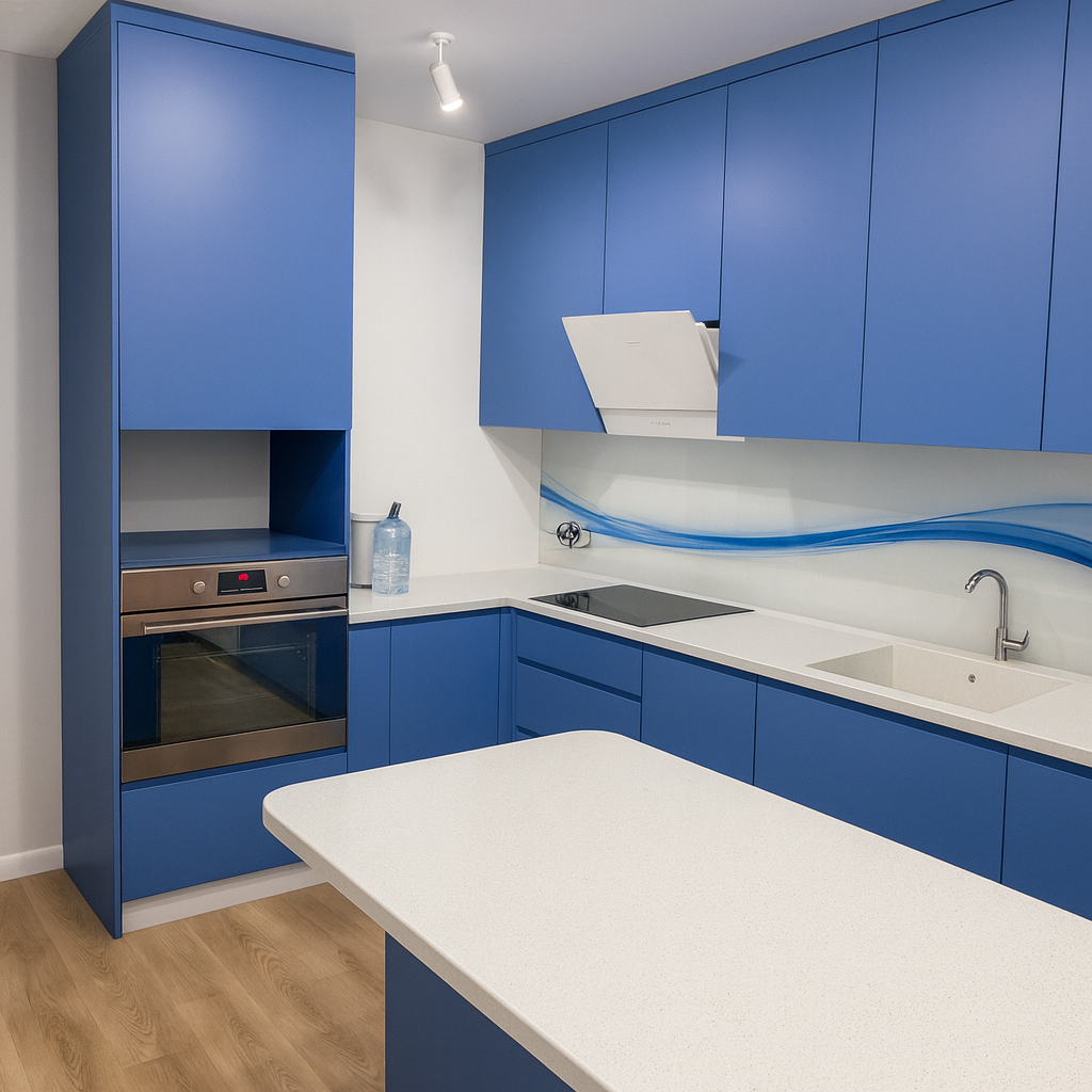 Кухня: фасады эмаль