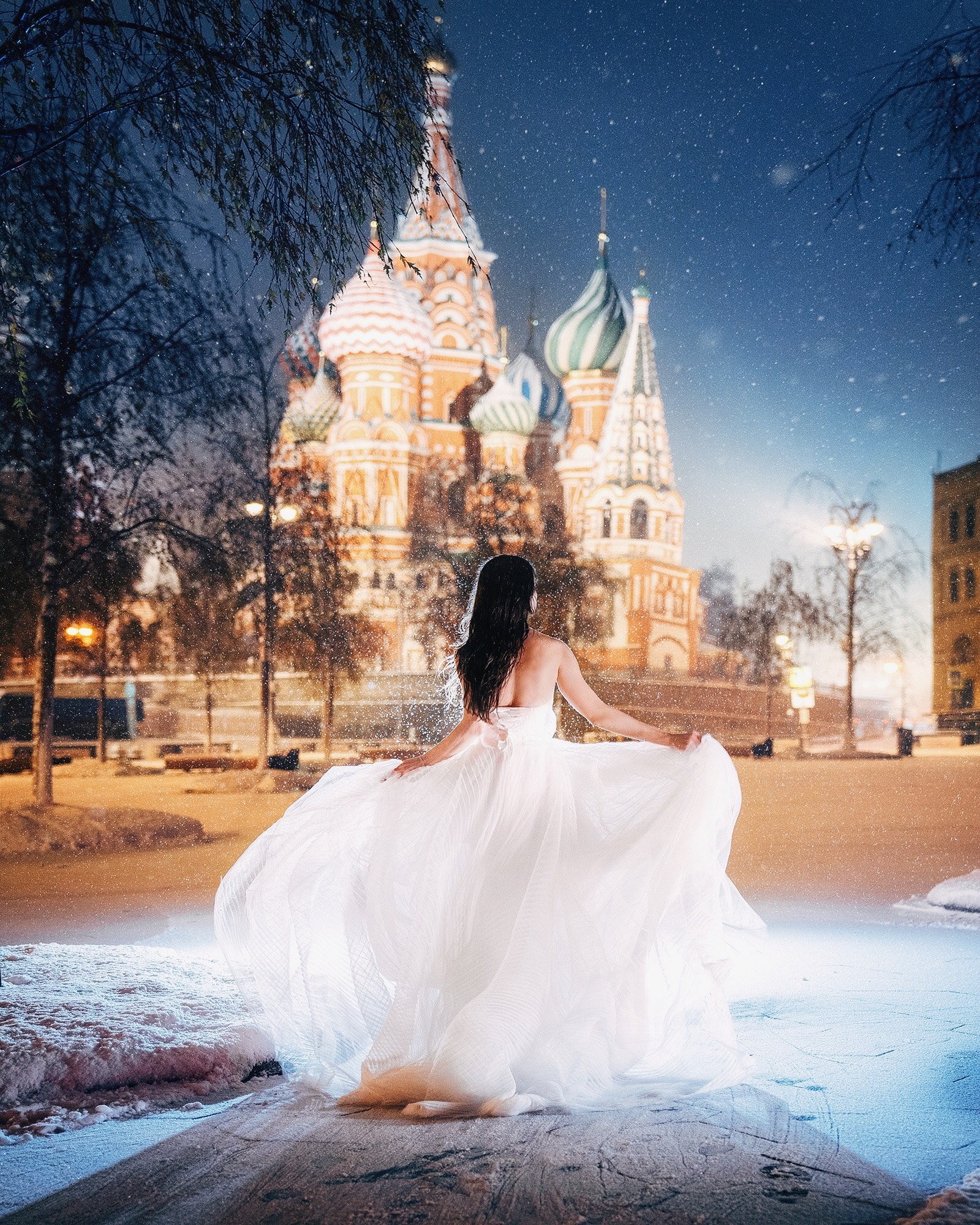 фотосессия в москве зимой