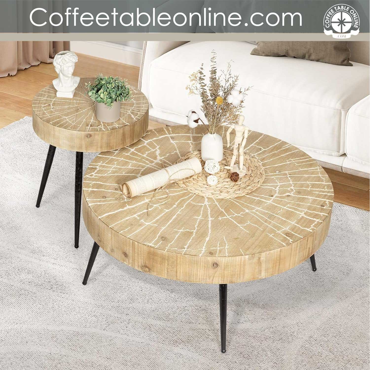 Choosing and Styling a Solid Wood Round Coffee Table