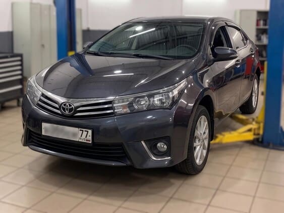 Toyota Corolla в сервисе