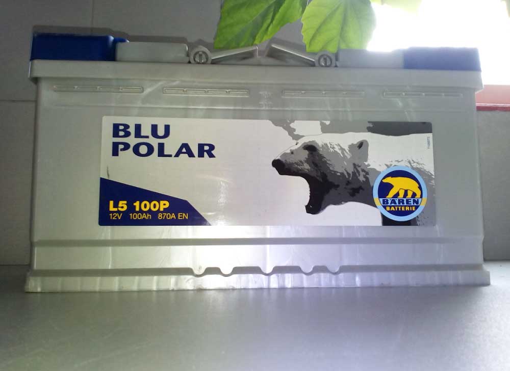 Аккумулятор Baren Blu Polar 100 a/h 870A в интернет-магазине АКБ-Брест.бел