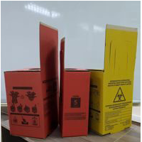 Коробка безопасной утилизации для сбора, хранения медицинских отходов