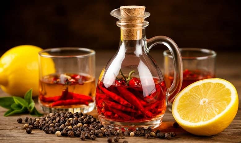 Перцовка на водке с лимоном