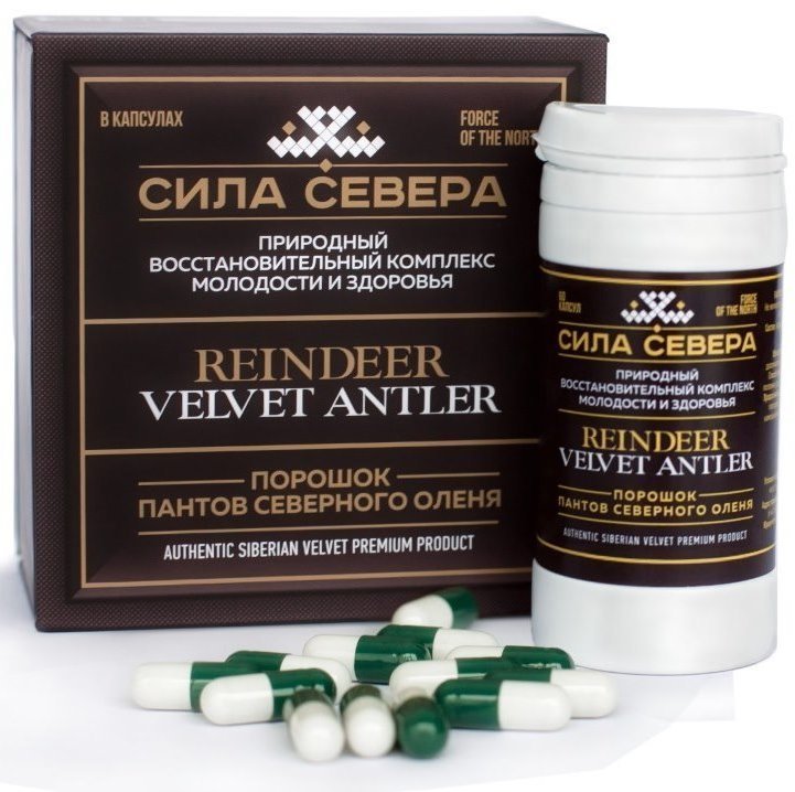 Сила Севера панты | Порошок пантов северного оленя | Купить панты Сила ...