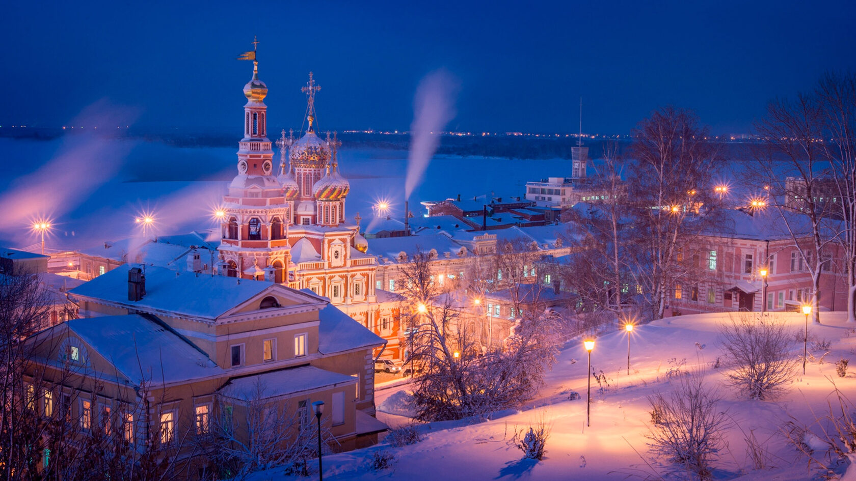 фото великого новгорода ночью